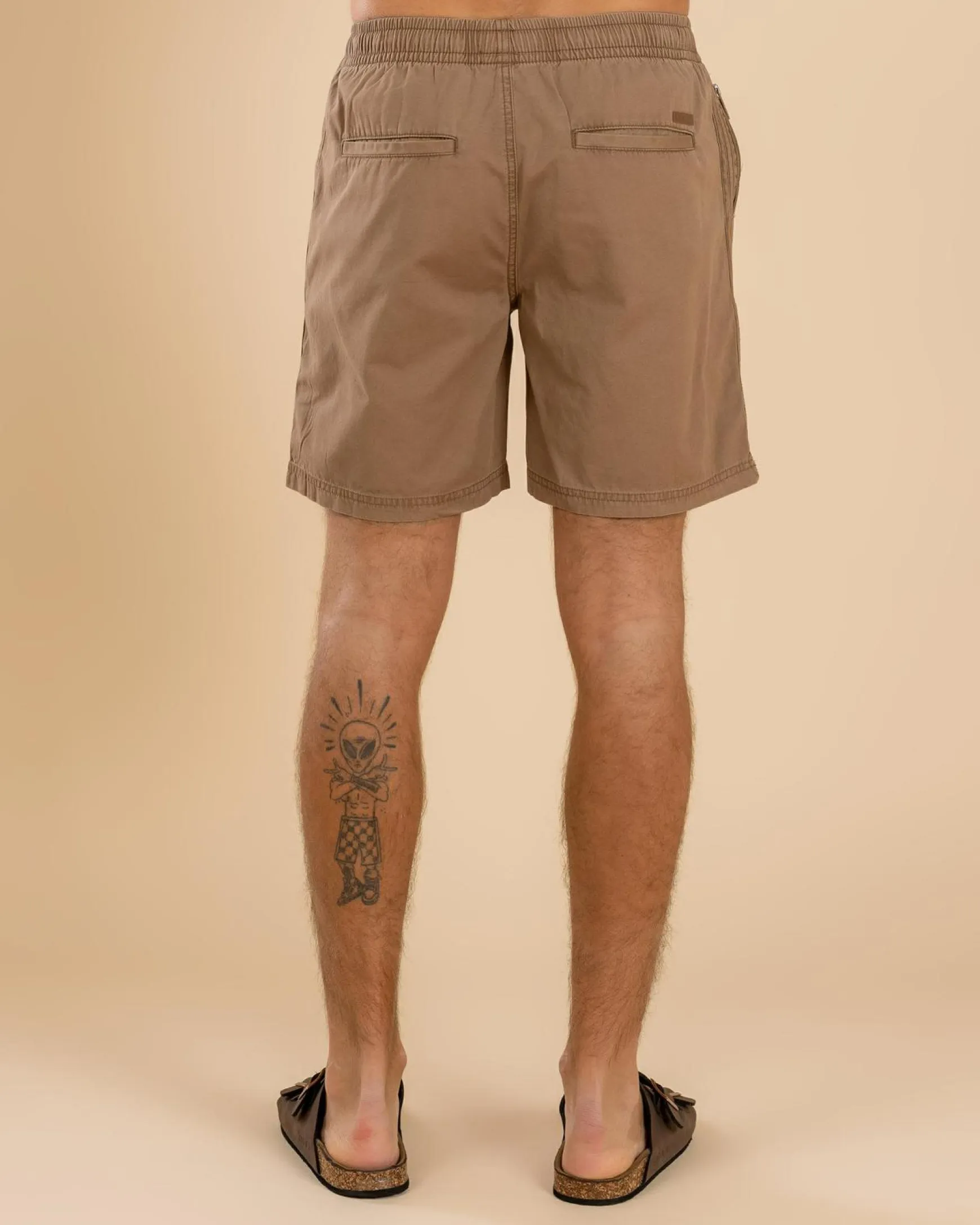 Conclude Elastic Waist Shorts