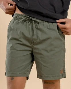Conclude Elastic Waist Shorts