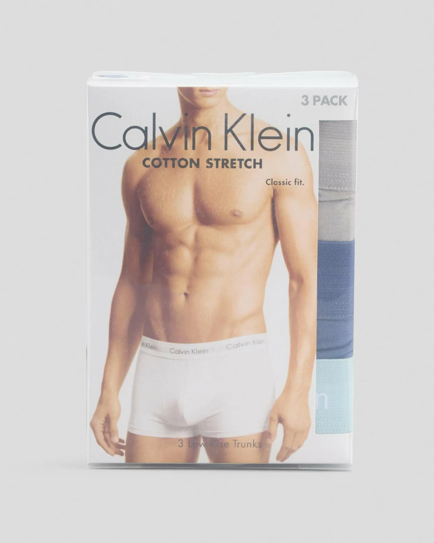 Cotton Stretch Low Rise Trunk 3 Pack