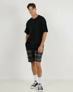Crisis Elastic Waist Shorts
