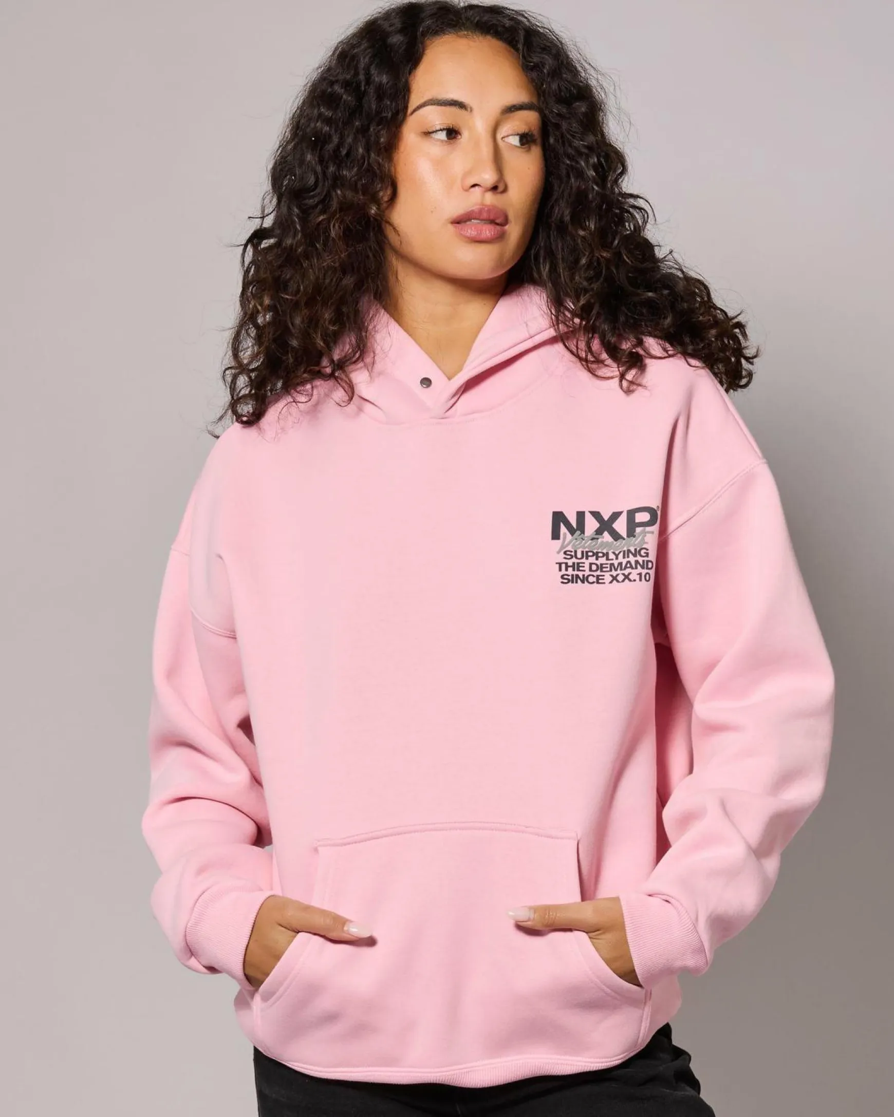 Demand Box Fit Oversized Hoodie