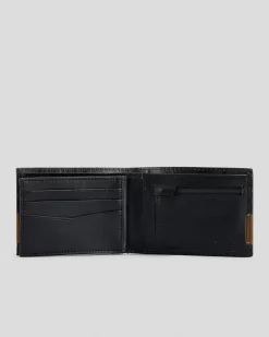 Diamond RFID Slim Leather Wallet