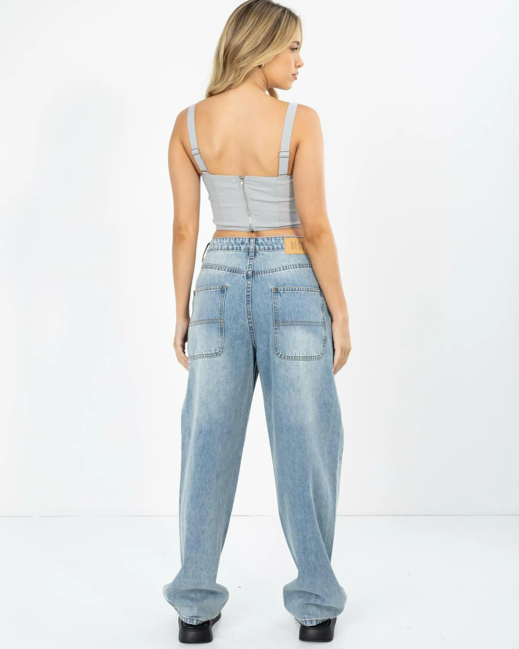 Dolly Lace Up Top