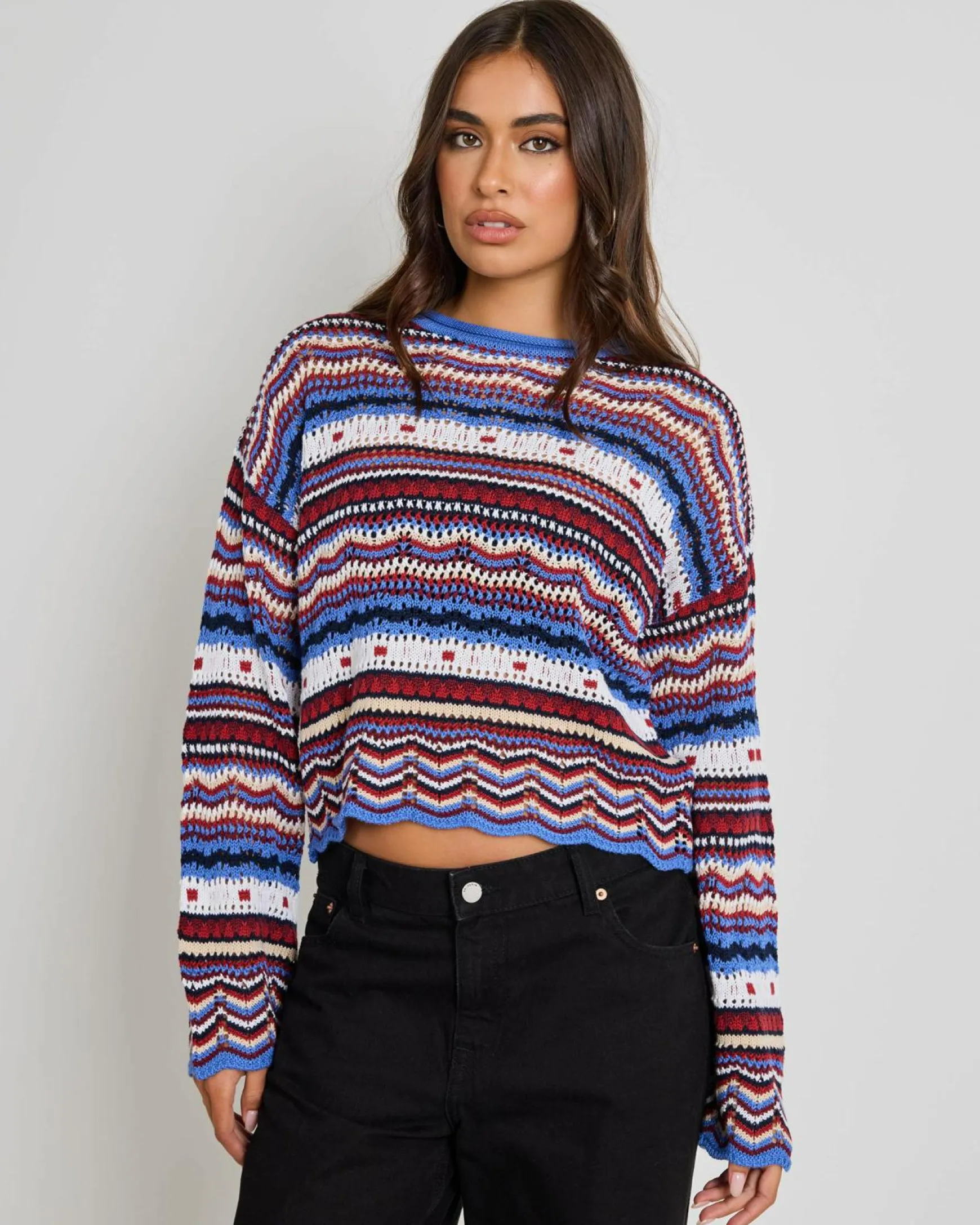 Dream Catcher Crochet Jumper