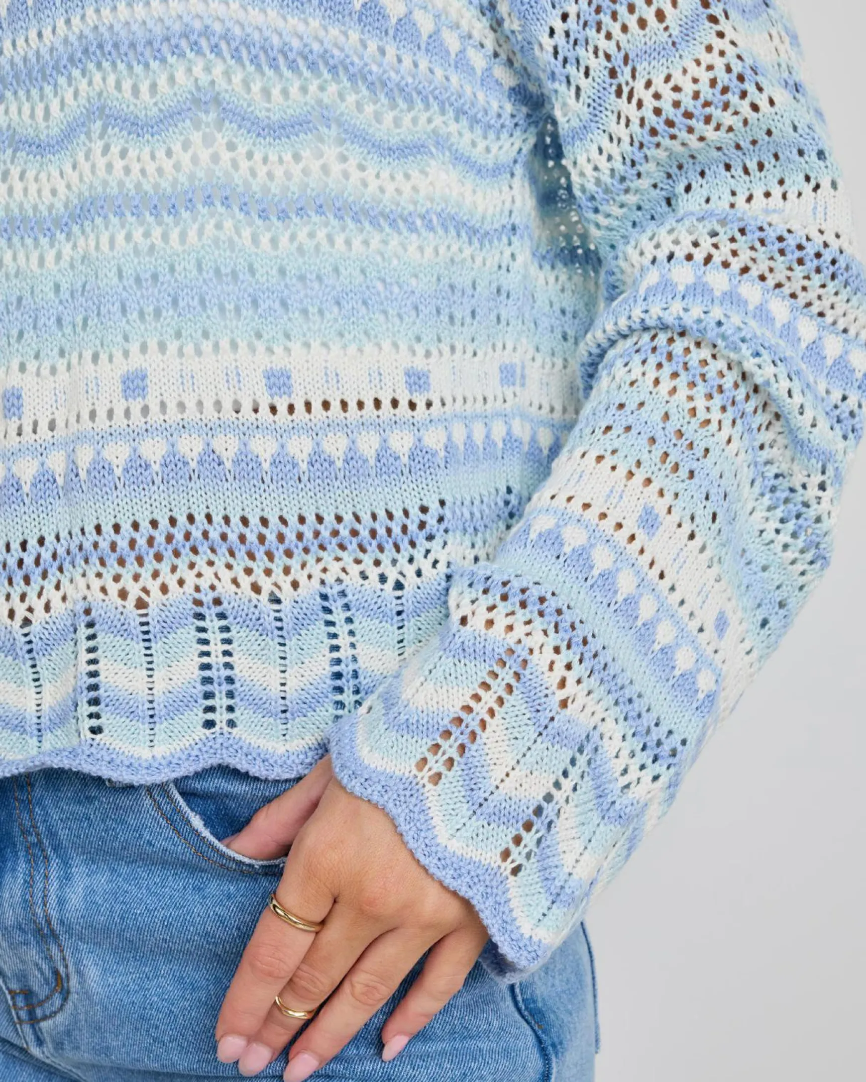 Dream Catcher Crochet Jumper