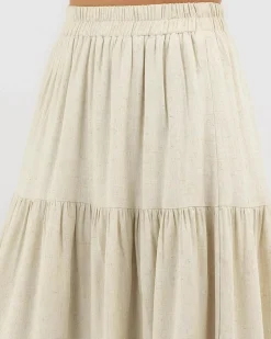 Dusk Hawaii Maxi Skirt