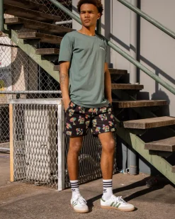 Elevation Elastic Waist Shorts