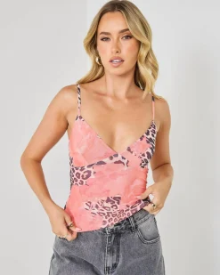 Everly Leopard Cami Top