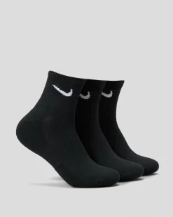 Everyday Cushioned 3 Pack Socks