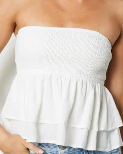 Evie Lulu Tiered Tube Top
