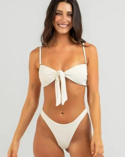 Evie Tie Bandeau Bikini Top