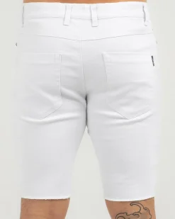 Expansion Denim Shorts