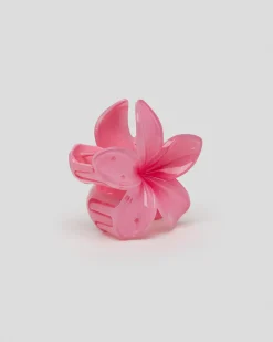 Frangipani Hair Claw Clip