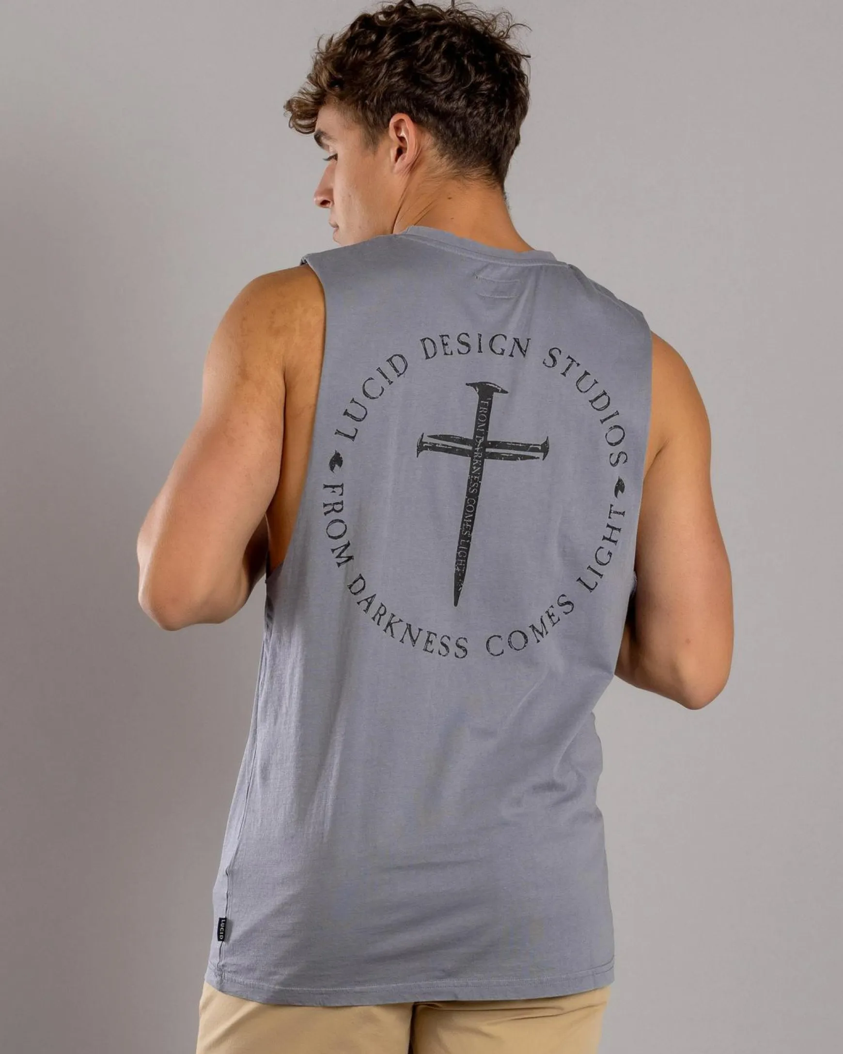 Fray Muscle Tank