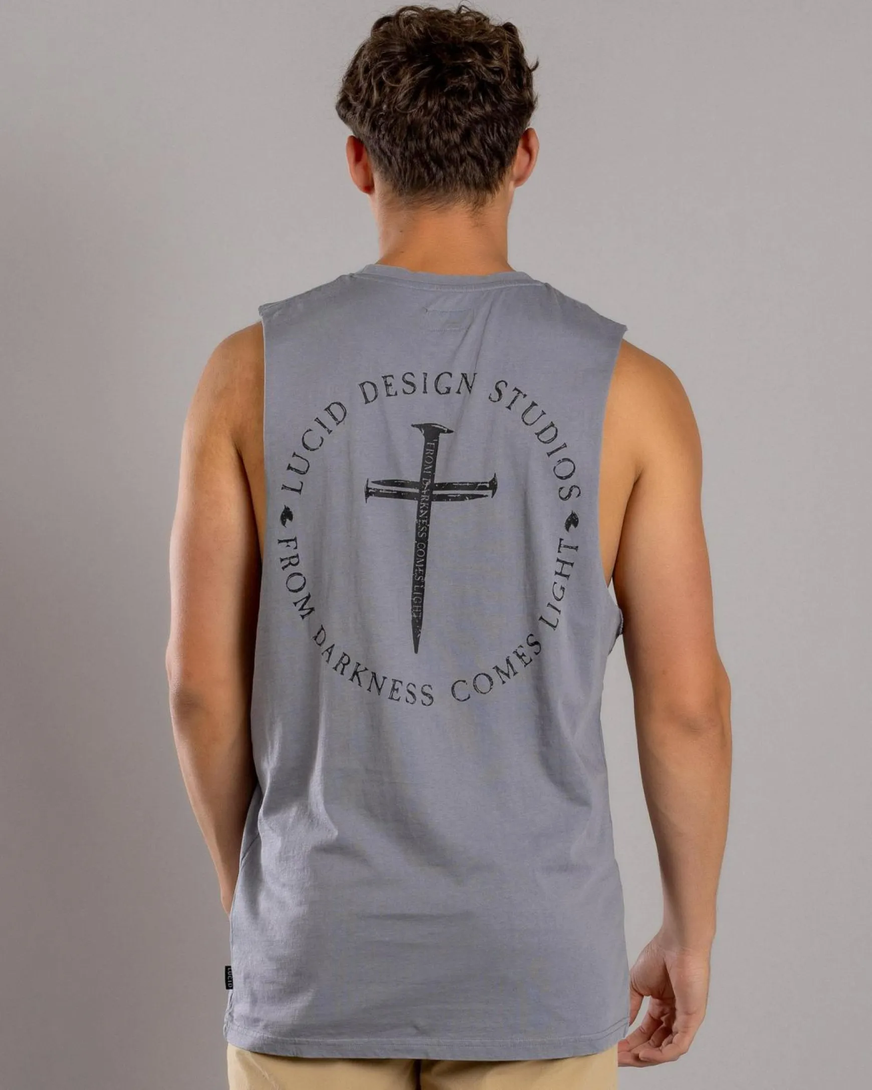 Fray Muscle Tank