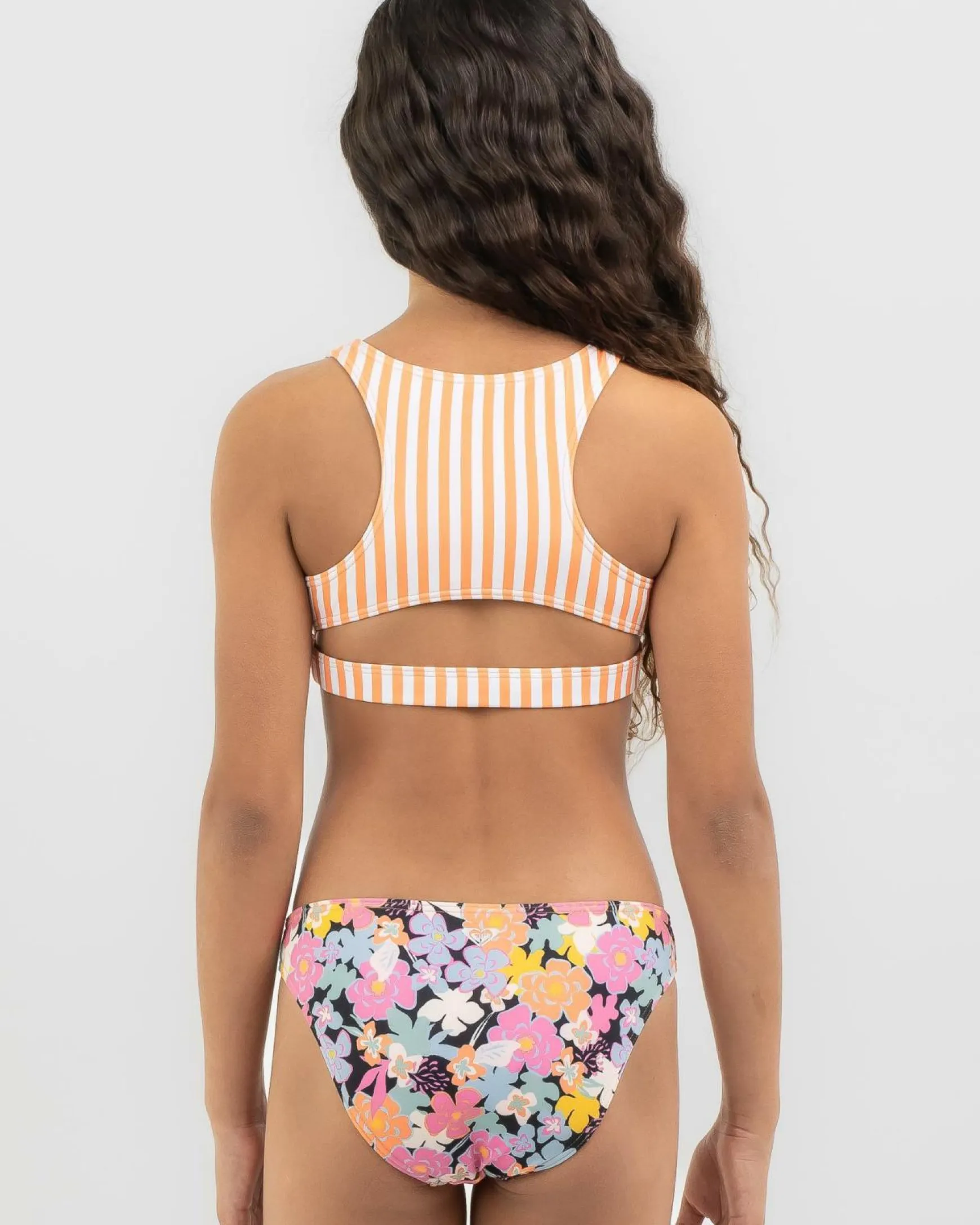 Girls' Above The Limits Crop Bikini Set