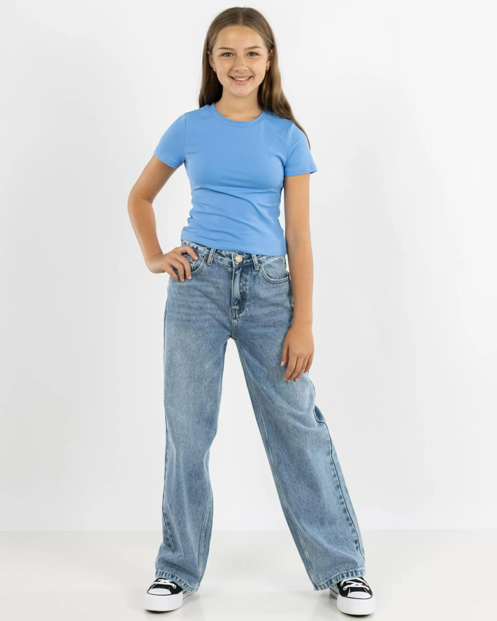 Girls' Basic Super Soft Tee