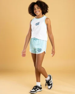 Girls' Checker Heart Dot Shorts