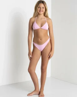Girls' Coco Fixed Triangle Bikini Set
