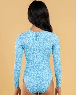 Girls' Flaura Bico Long Sleeve Surfsuit