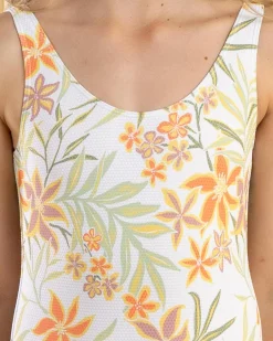 Girls' Floral Horizon One Piece Swimsuit