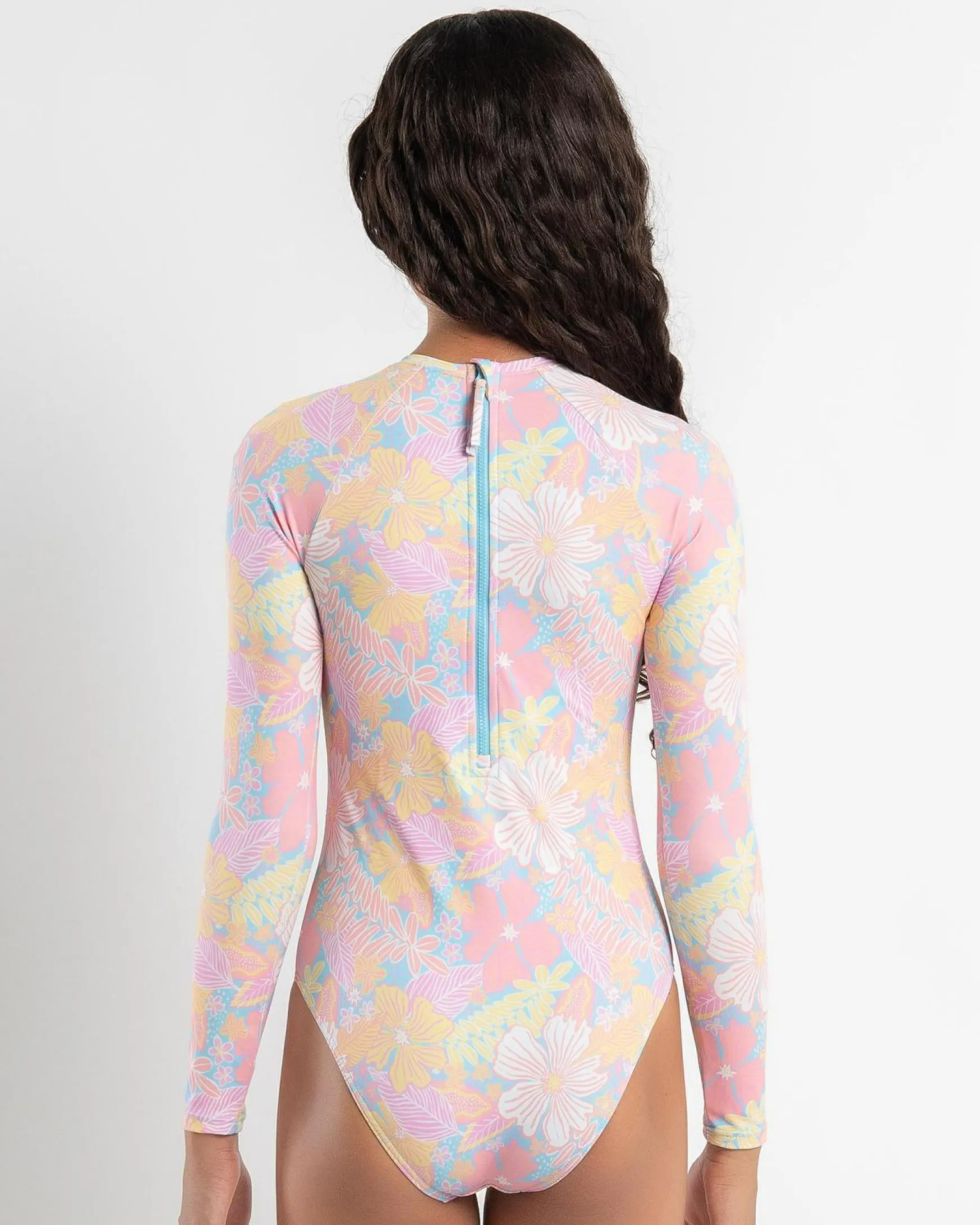 Girls' Hidden Garden Long Sleeve Surfsuit