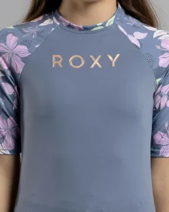 Girls' Hidden Garden Short Sleeve Rash Vest