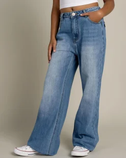 Girls' Icon Straight Leg Jeans