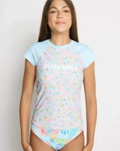 Girls' In My Dreams Short Sleeve Rash Vest