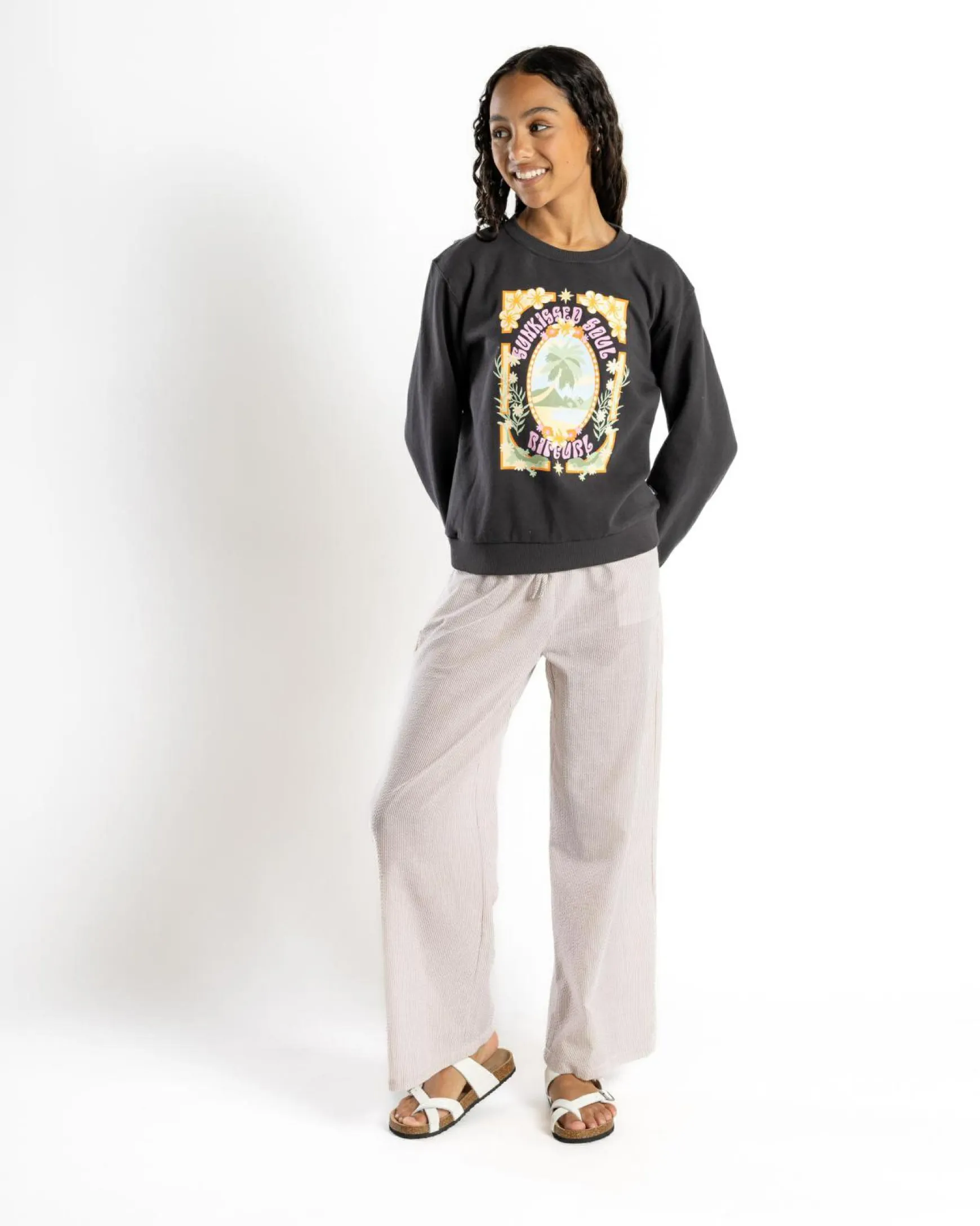 Girls' Island Bliss Art Sweatshirt