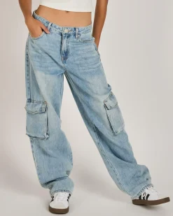 Girls' Juno Cargo Jeans