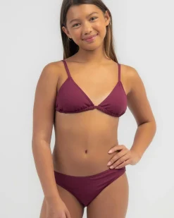 Girls' Lora Triangle Bikini Set