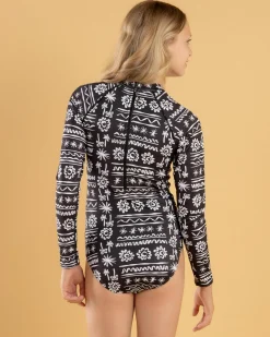 Girls' Lost On You Long Sleeve Surfsuit
