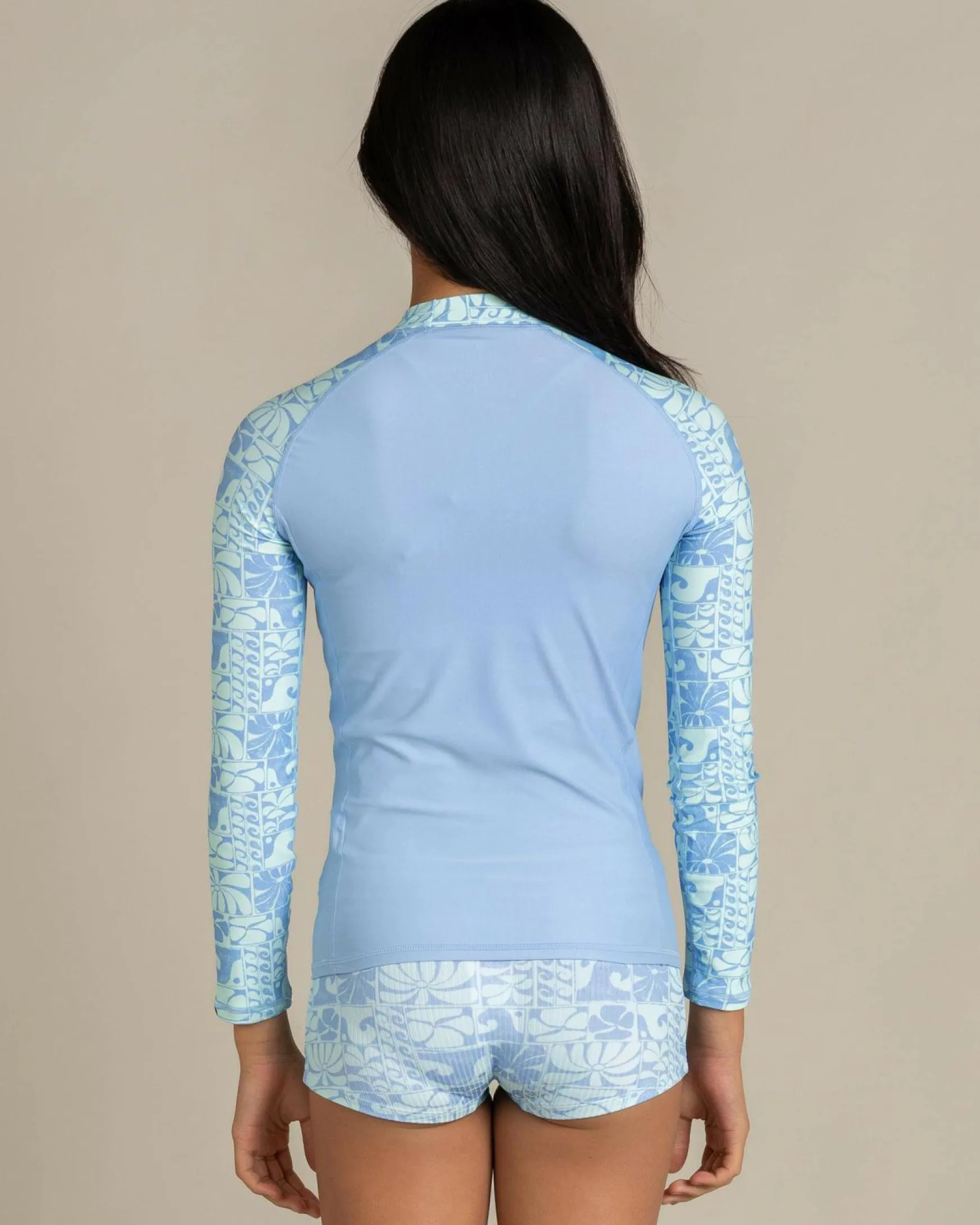 Girls' Oceanic Long Sleeve Rash Vest
