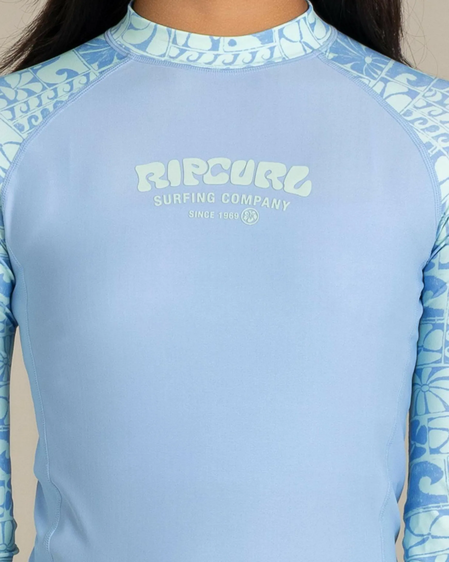 Girls' Oceanic Long Sleeve Rash Vest