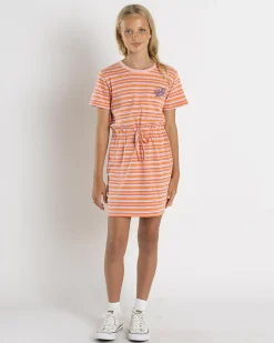 Girls' Oval Dot Mono Dress