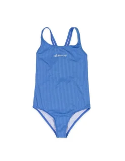 Girls' Premium Rib One Piece Swimsuit