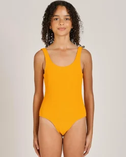 Girls' Sandalwood One Piece Swimsuit