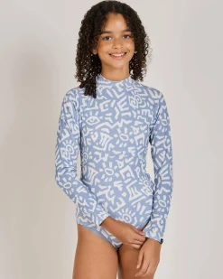 Girls' Search Long Sleeve Surfsuit
