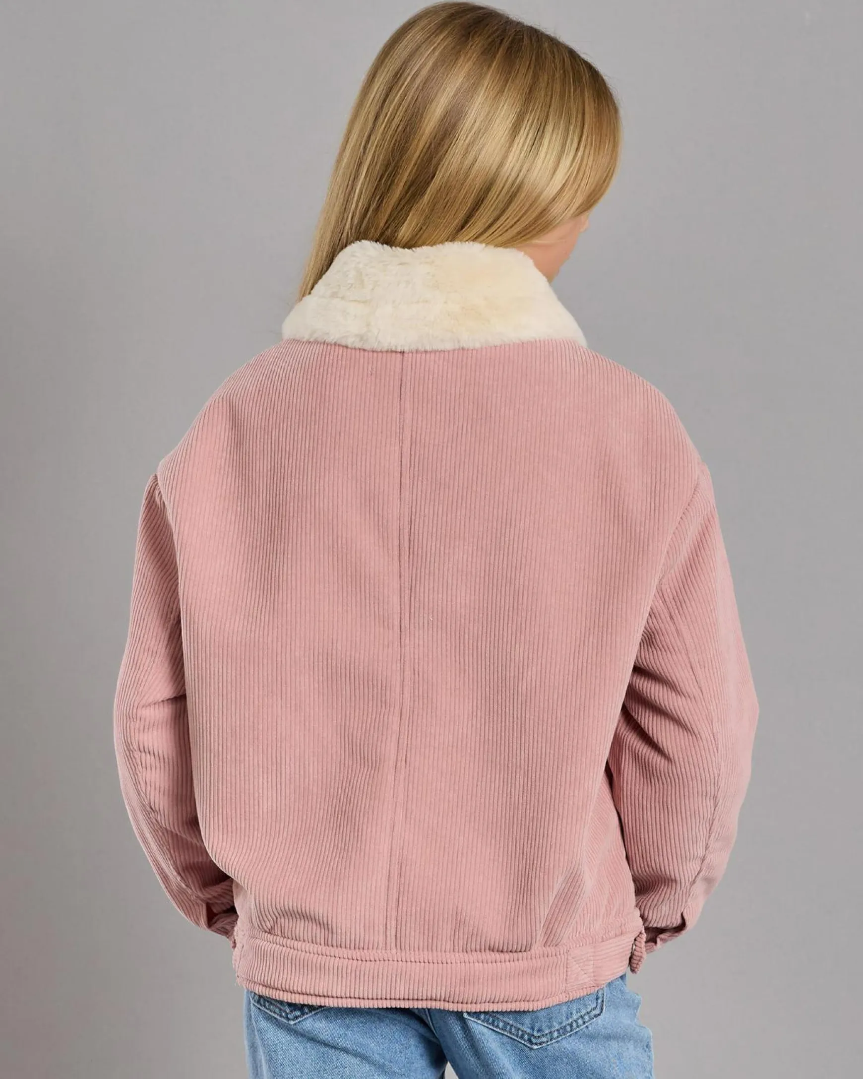 Girls' Wolfie Cord Jacket