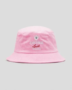 Guava Cord Bucket Hat