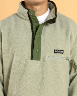 Helvetia Half Snap Fleece Sweatshirt