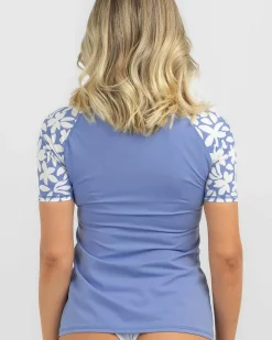 Holiday Tropics Short Sleeve UPF Rash Vest