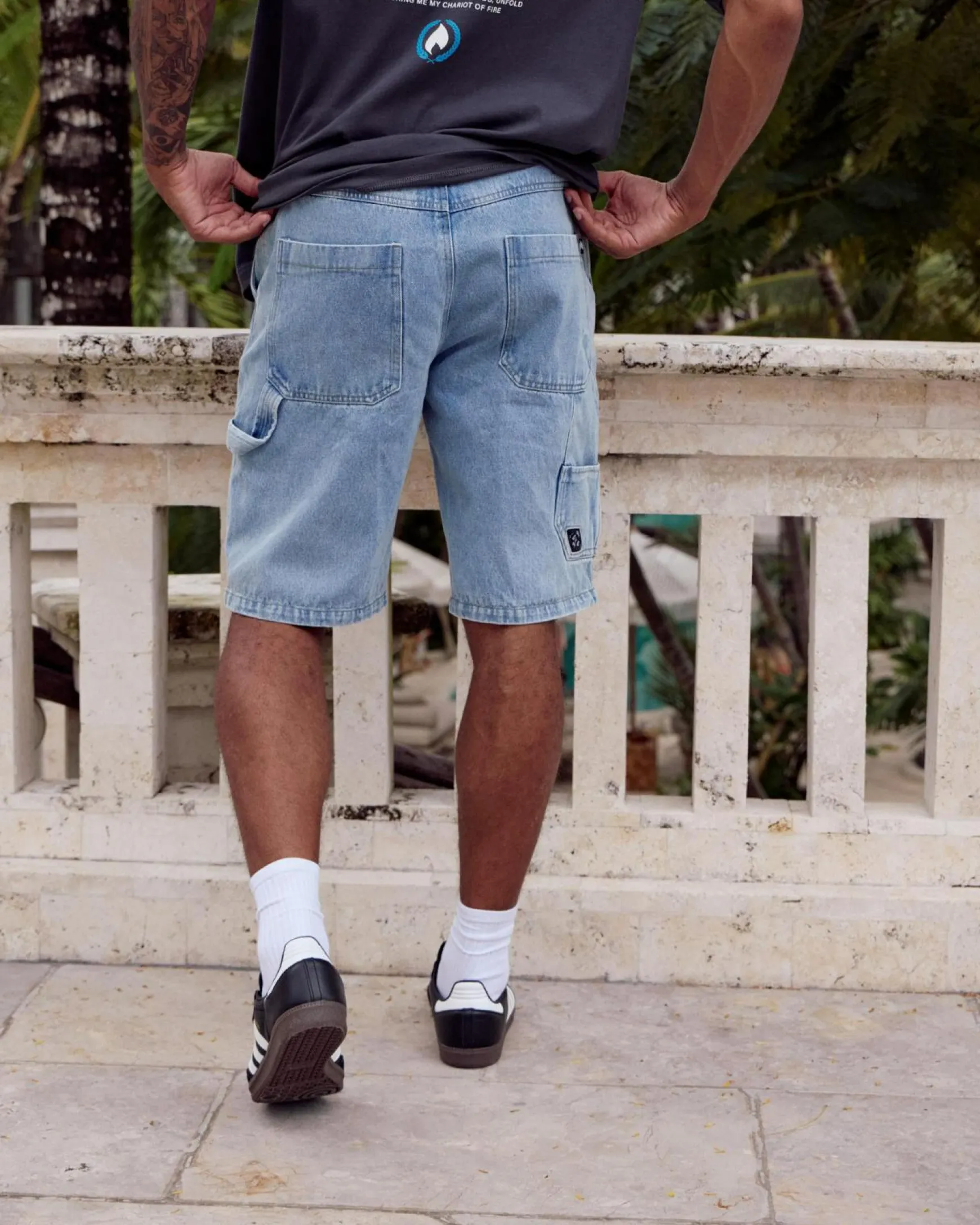 Institute Denim Walk Shorts