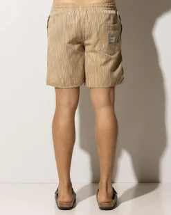 Jacquard Linen Jam Shorts