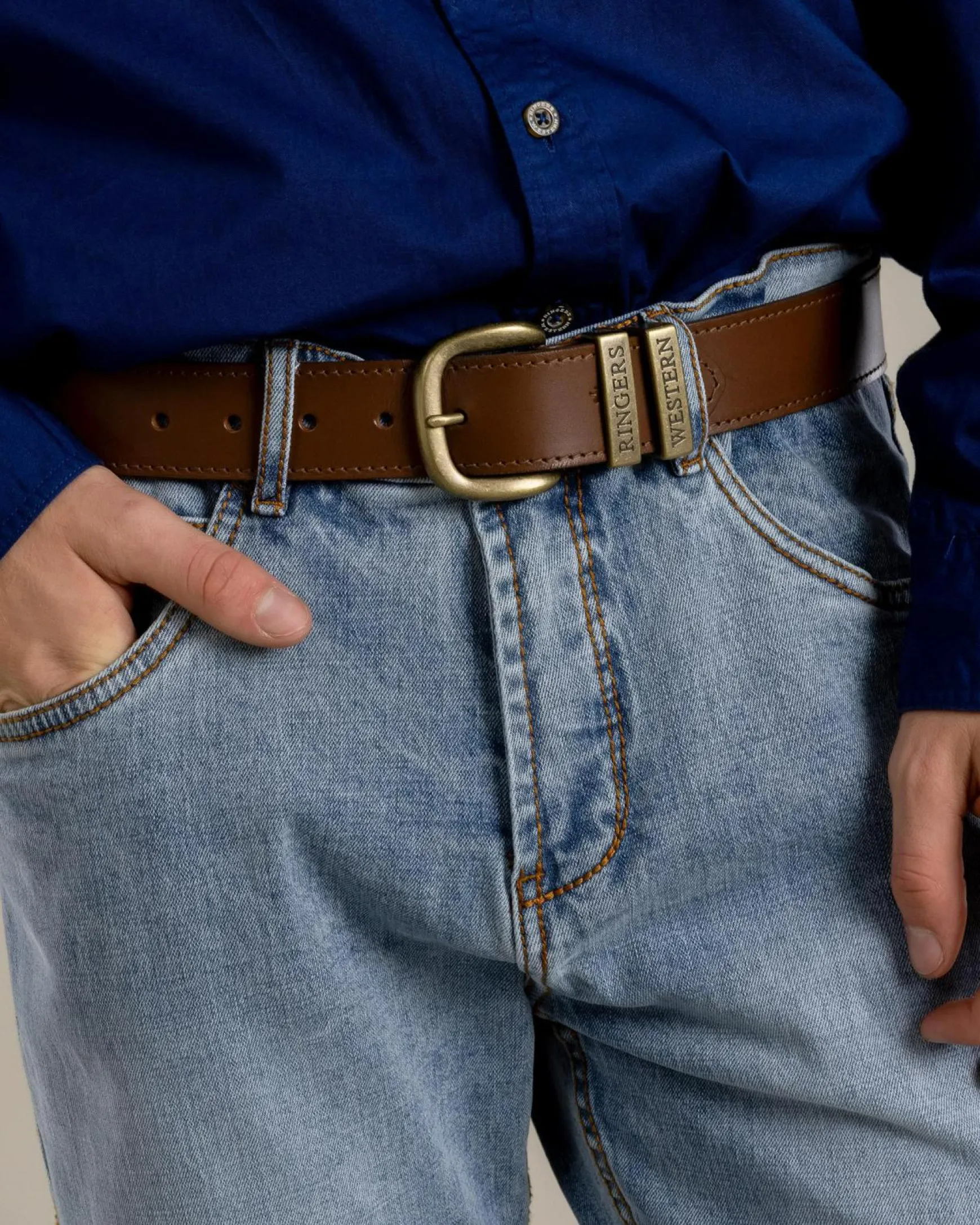 James Leather Belt