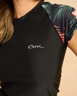 Kaia Cap Sleeve Rash Vest