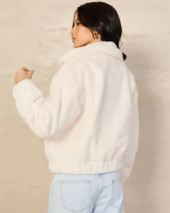 Kick On Faux Fur Jacket