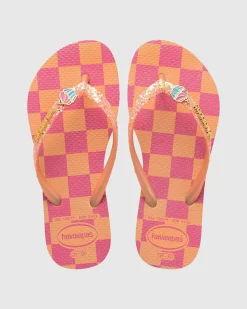 Kids' Slim Glitter Thongs