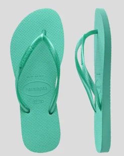 Kids' Slim Metallic Thongs